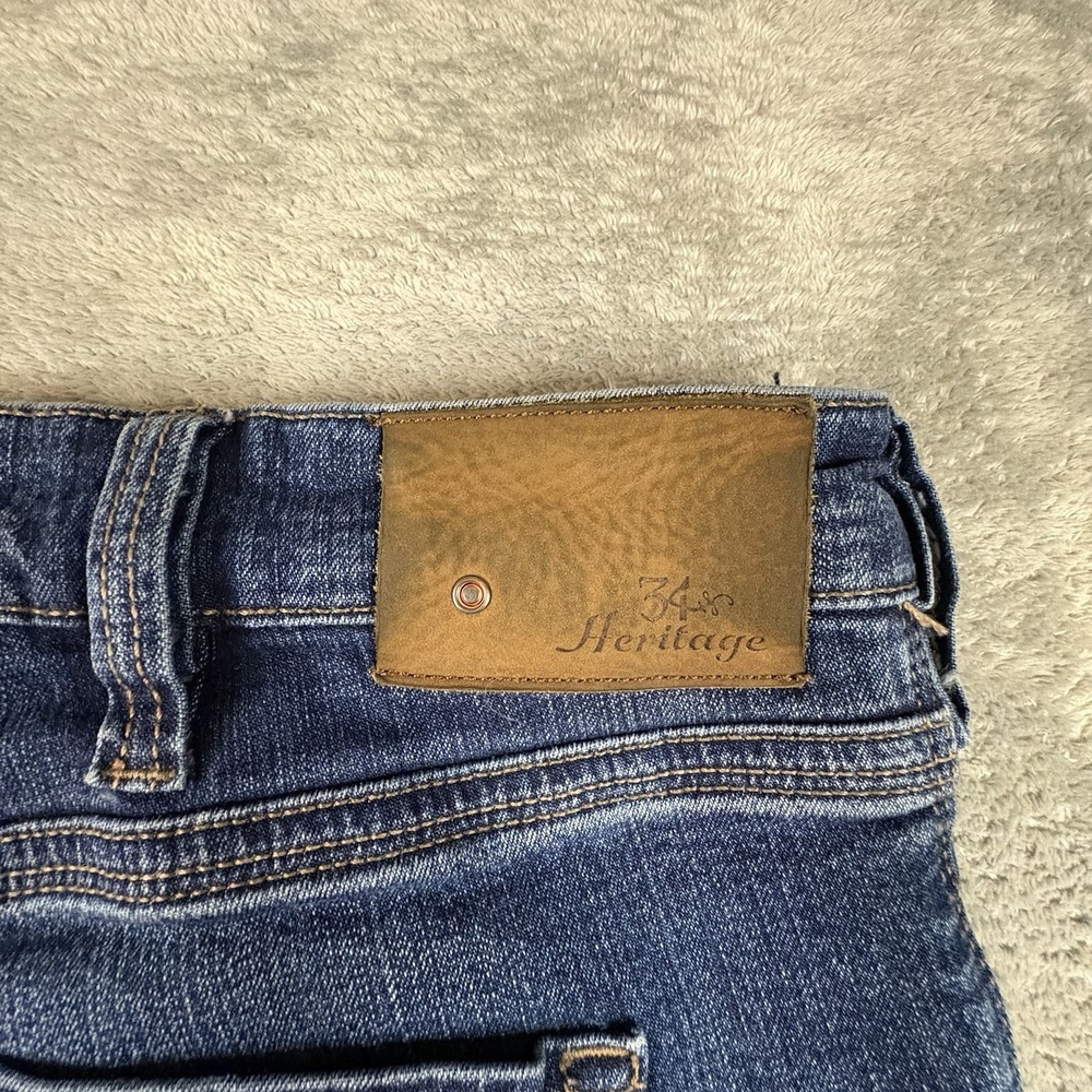 34 Heritage Men's 41x28.25‎ Blue Charisma Straight Leg Stretch Jeans SEE DESC - Picture 5 of 10